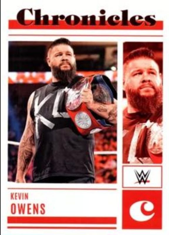 Kevin Owens 2023 Chronicles WWE #26 Bronze RAW