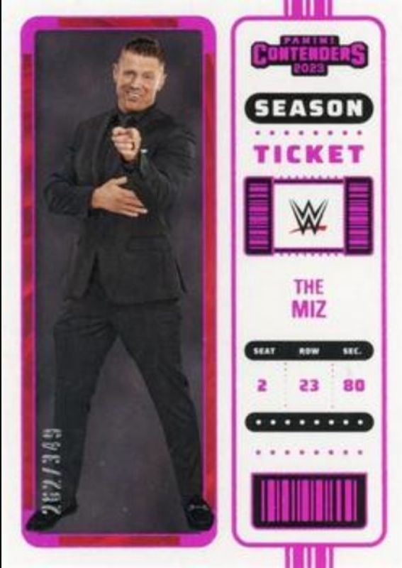 2023 Chronicles WWE #103 Pink /199
