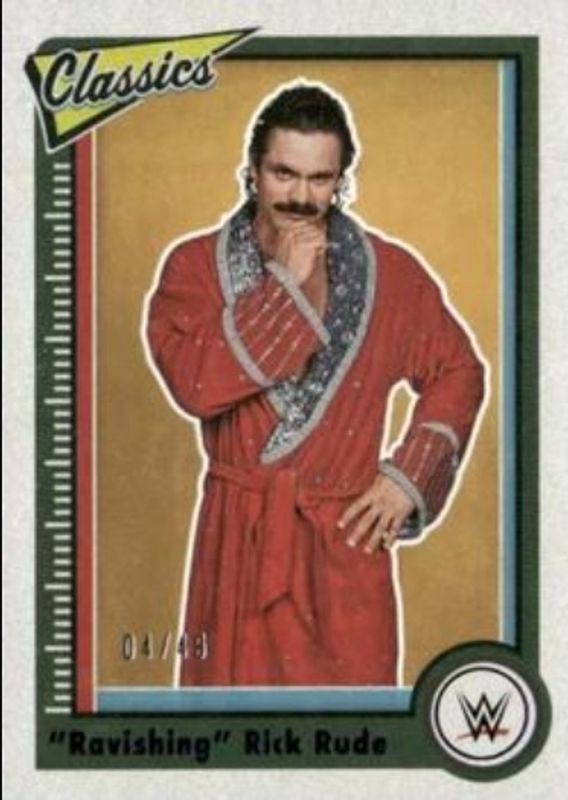 2023 Chronicles WWE #155 Purple /49