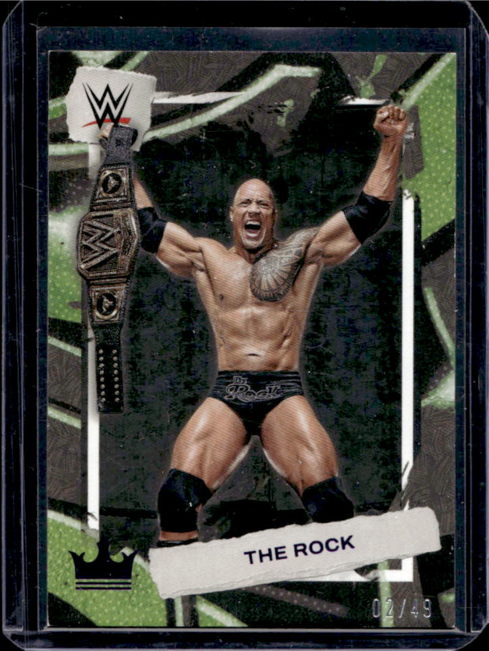The Rock 2023 Chronicles WWE #117 Purple /49 Price Guide - Sports Card ...