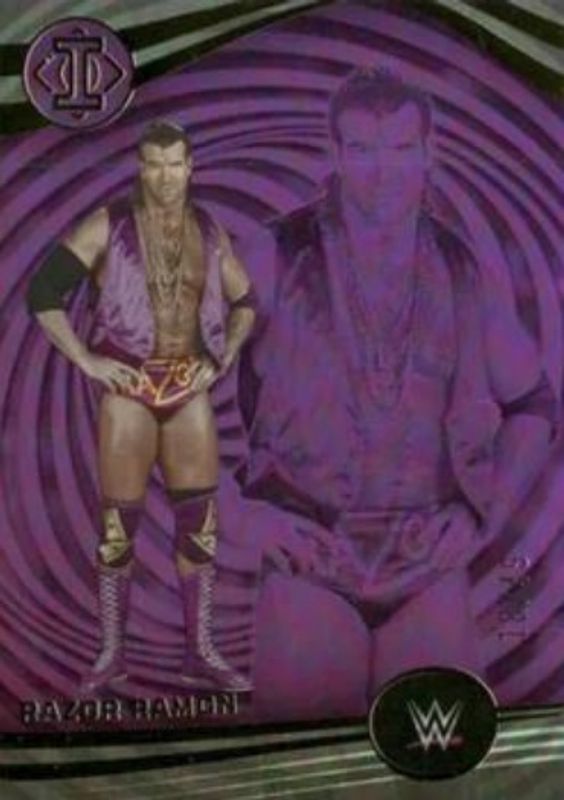2023 Chronicles WWE #273 Purple /49