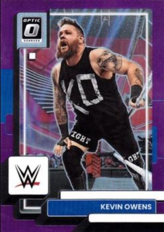 Kevin Owens 2023 Chronicles WWE #359 Purple /49 RAW