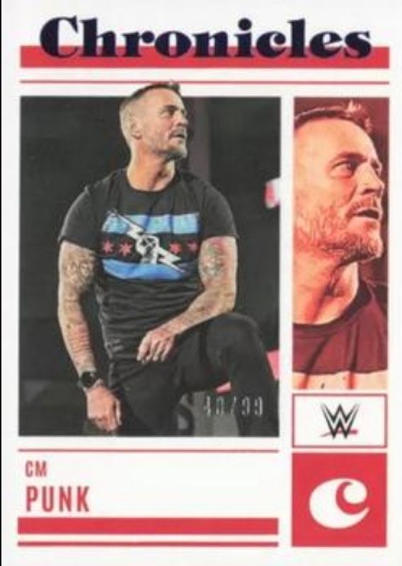2023 Chronicles WWE #62 Blue /99
