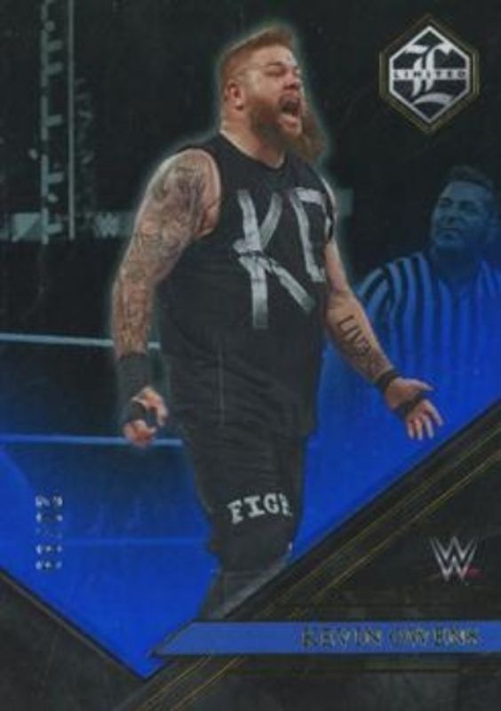 Kevin Owens 2023 Chronicles WWE #247 Blue /99 RAW