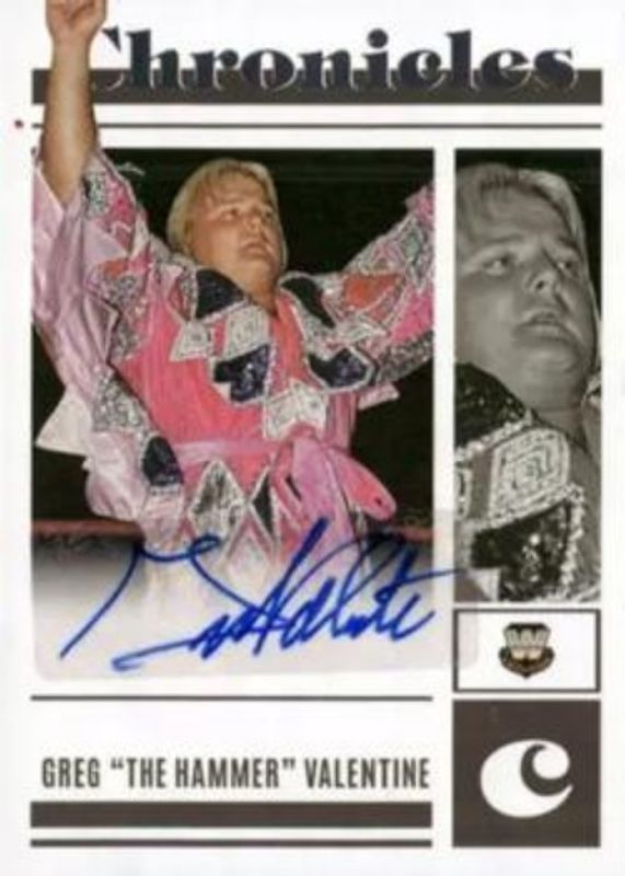 2023 Chronicles WWE #CS-GVL Chronicles Signatures