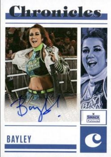 Bayley 2023 Chronicles WWE #CS-BYL Chronicles Signatures Price Guide ...