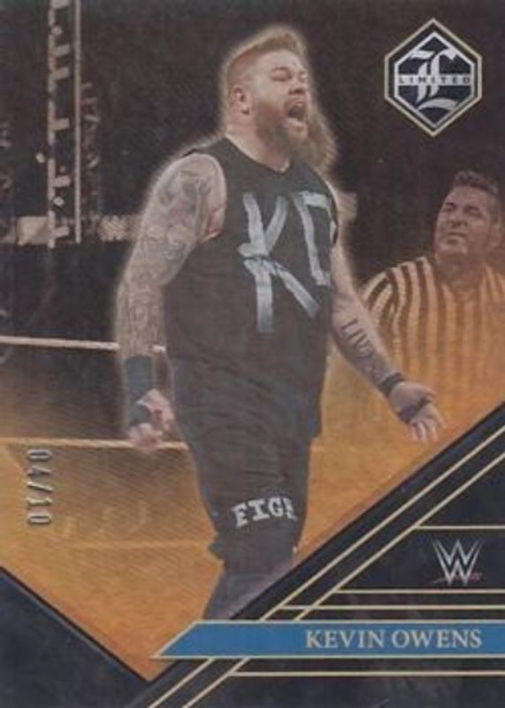Kevin Owens 2023 Chronicles WWE #247 Gold /10 RAW