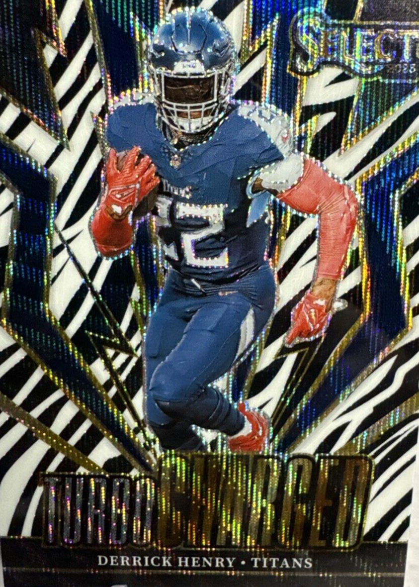 Derrick Henry 2023 Select #TUR-DHE Turbocharged - Zebra /(SSP