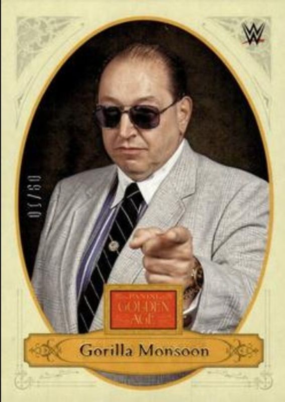 2023 Chronicles WWE #184 Gold /10