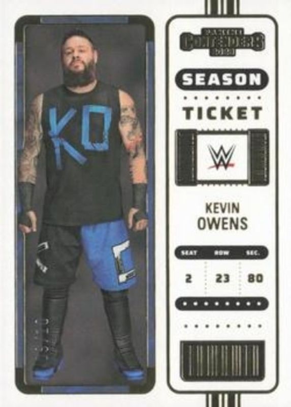 Kevin Owens 2023 Chronicles WWE #108 Gold /10 RAW