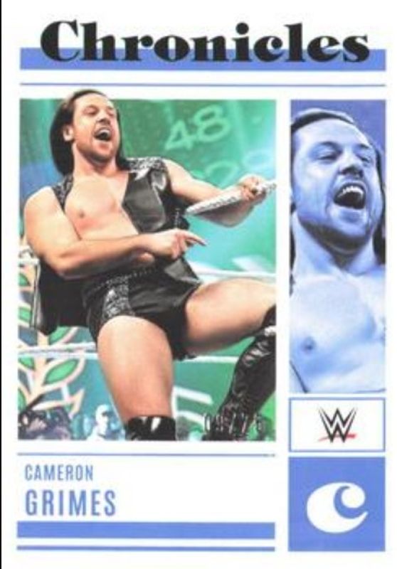 2023 Chronicles WWE #33 Green /75