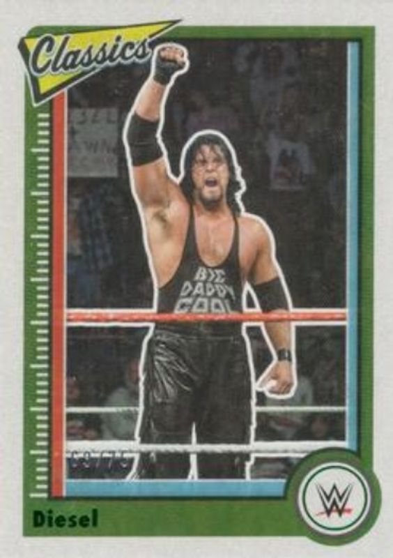 2023 Chronicles WWE #160 Green /75