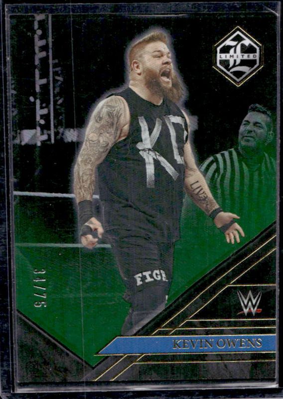 Kevin Owens 2023 Chronicles WWE #247 Green /75 RAW