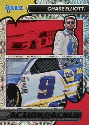 2022 Donruss NASCAR #4 Action Packed