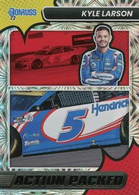 2022 Donruss NASCAR #6 Action Packed