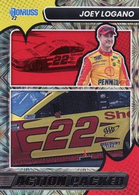 2022 Donruss NASCAR #11 Action Packed