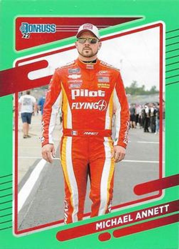 2022 Donruss NASCAR #95 Lime Green