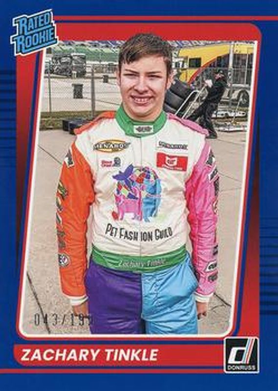 2022 Donruss NASCAR #27 Navy Blue /199