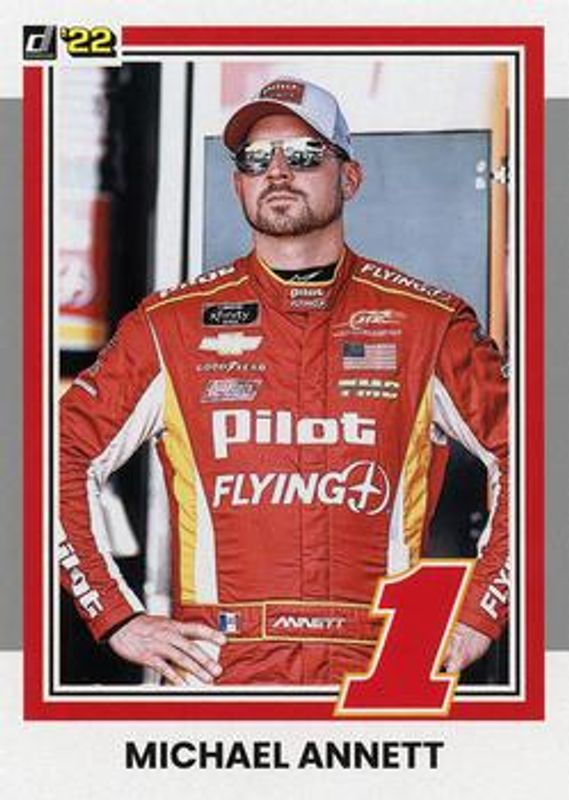 2022 Donruss NASCAR #188 Silver