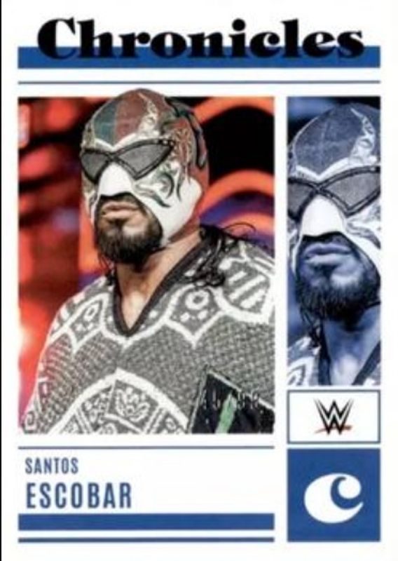 Santos Escobar 2023 Chronicles WWE #20 Blue /99 RAW