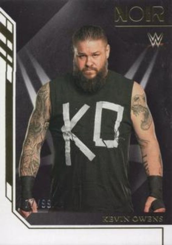 Kevin Owens 2023 Chronicles WWE #NR-6 Noir /99 RAW