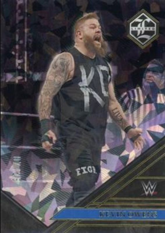 Kevin Owens 2023 Chronicles WWE #247 Cracked Ice /25 RAW