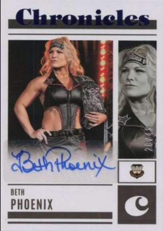 2023 Chronicles WWE #CS-BPH Chronicles Signatures - Blue /49