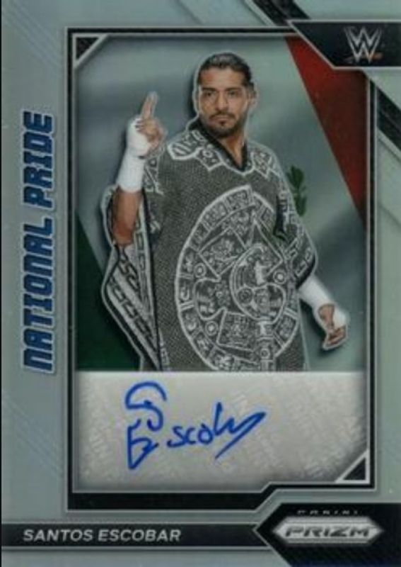 Santos Escobar 2023 Chronicles WWE #NP-SES National Pride Signatures RAW