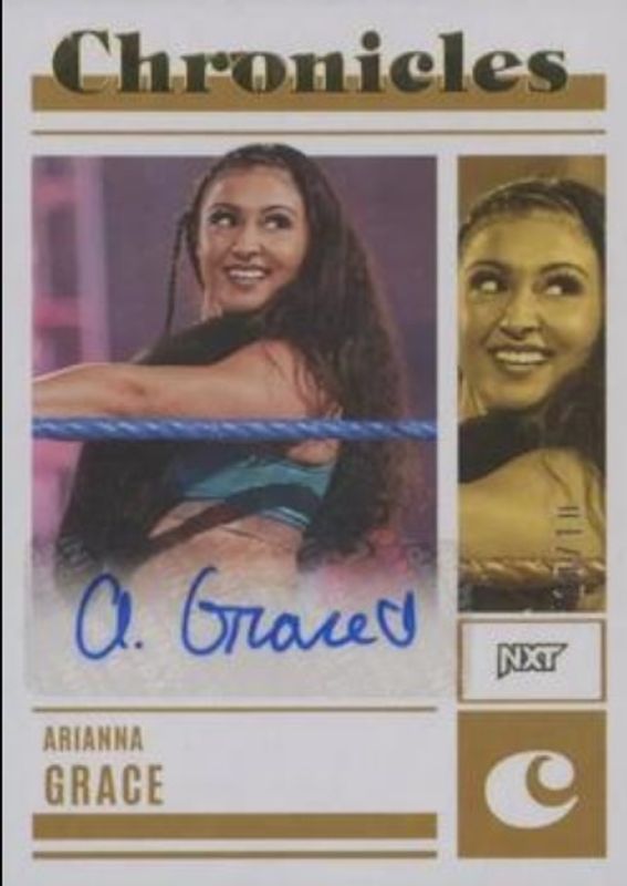 2023 Chronicles WWE #CS-AGR Chronicles Signatures - Gold /10