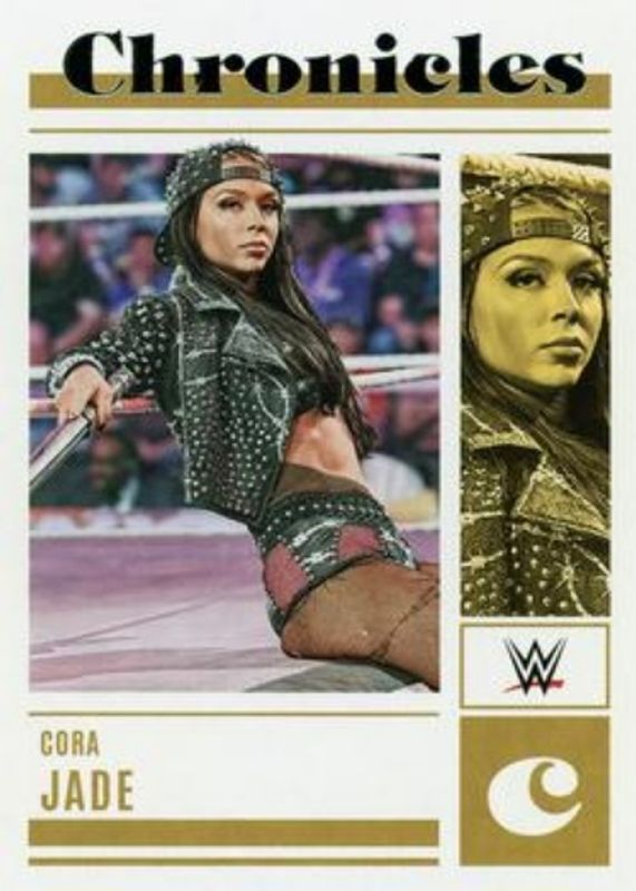 Cora Jade 2023 Chronicles WWE #95 Base RAW