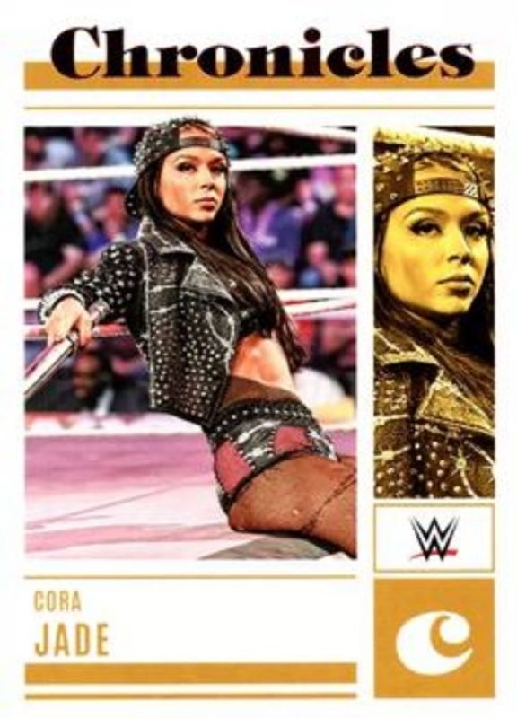 Cora Jade 2023 Chronicles WWE #95 Bronze RAW