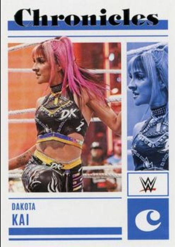 Dakota Kai 2023 Chronicles WWE #9 Base RAW