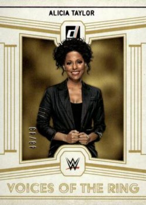 2023 Chronicles WWE #195 Purple /49