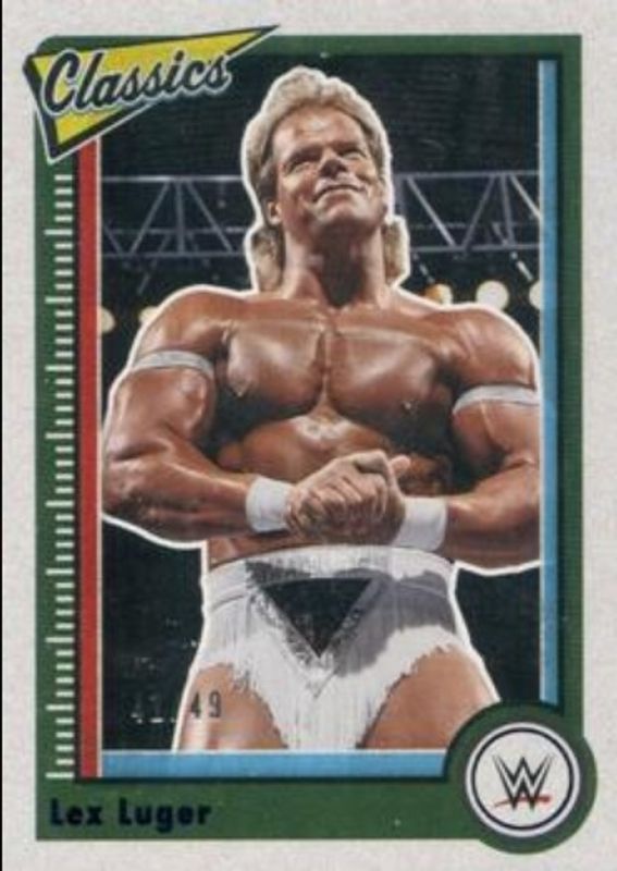 2023 Chronicles WWE #154 Purple /49