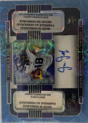 2021 One #399 Formula One Autographs - Platinum (/5)