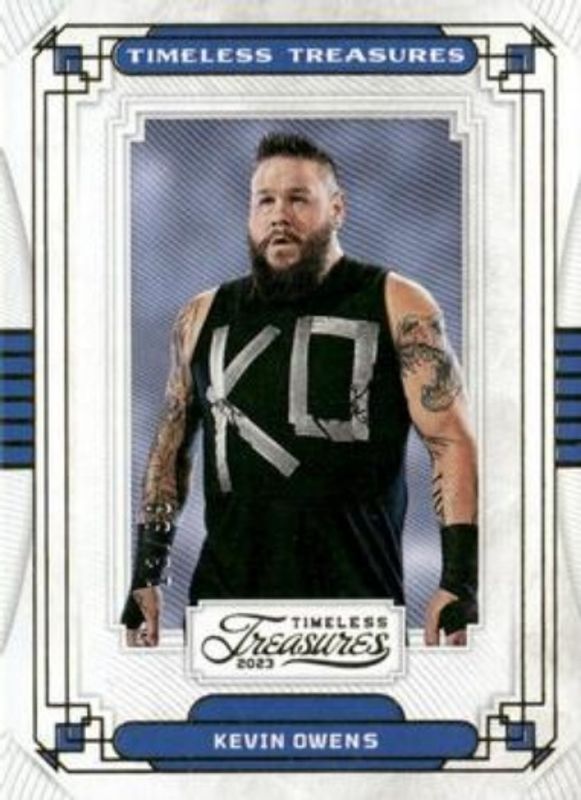 Kevin Owens 2023 Chronicles WWE #TT-21 Timeless Treasures /99 RAW