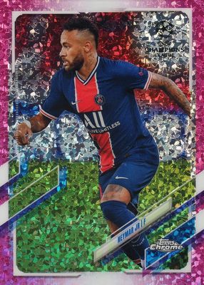 2020 Topps Chrome UEFA Champions League #16 Pink Mini-Diamond Refractor /175