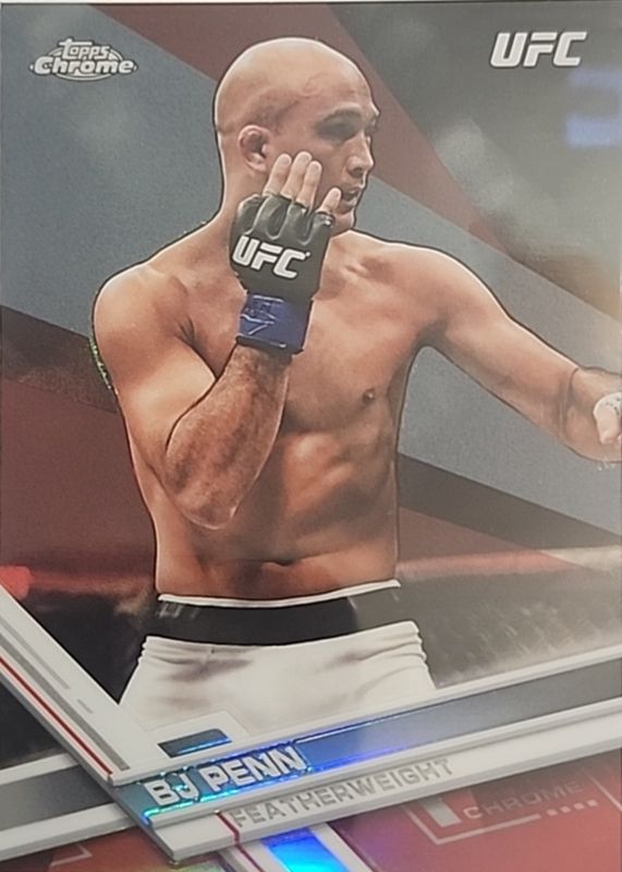 2017 Topps Chrome UFC #29 Red Refractor /5