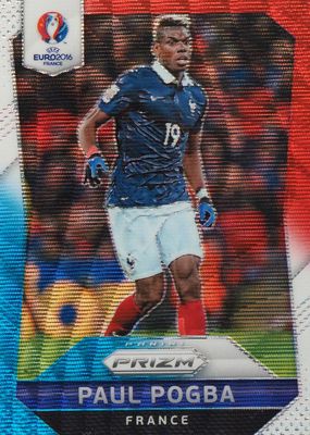 2016 Prizm Euro #3 Red & Light Blue