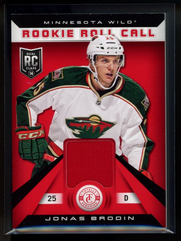 2013 Totally Certified #RR-JB Rookie Roll Call Red Jersey