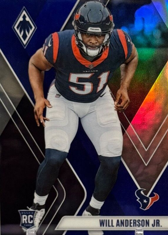 Will Anderson Jr. 2023 Phoenix #144 Blue /35 Rookie RAW
