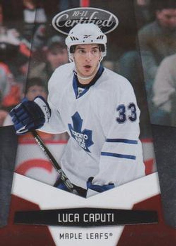 Luca Caputi 2010 Certified #138 Platinum Red /999 RAW