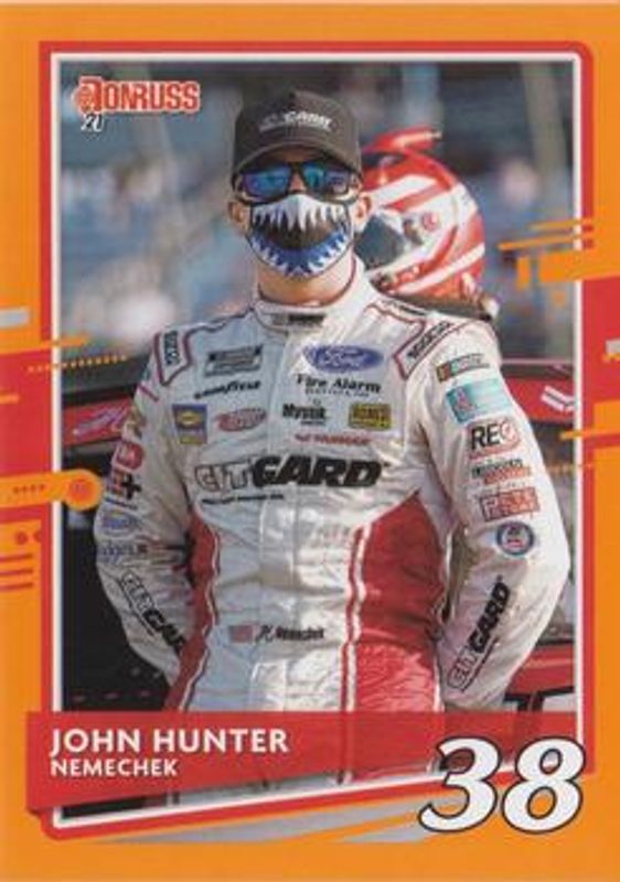 2021 Donruss NASCAR #64 Orange