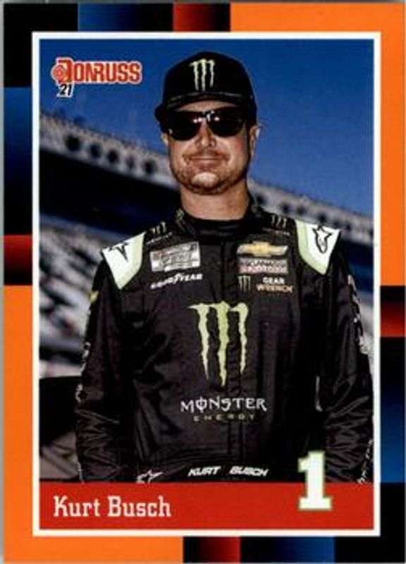 2021 Donruss NASCAR #165 Orange