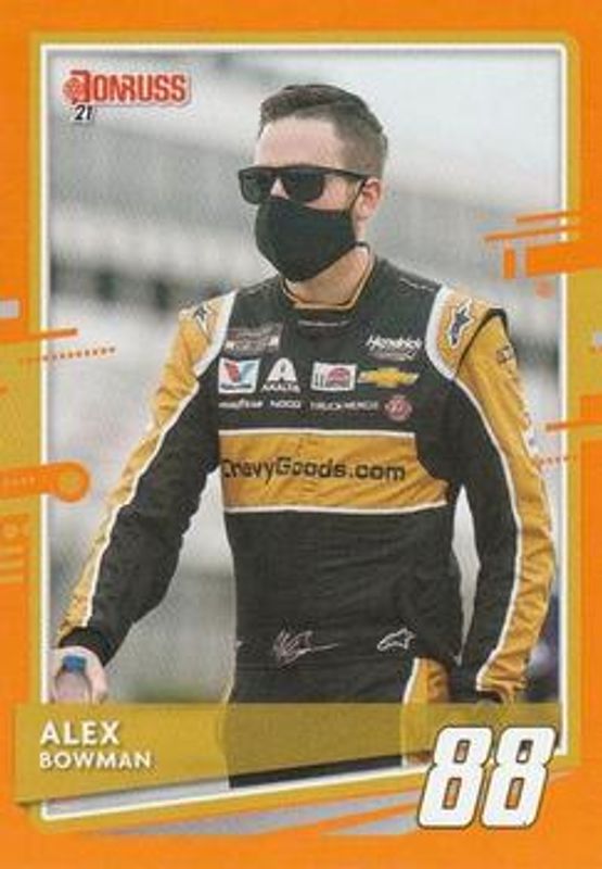 2021 Donruss NASCAR #45 Orange