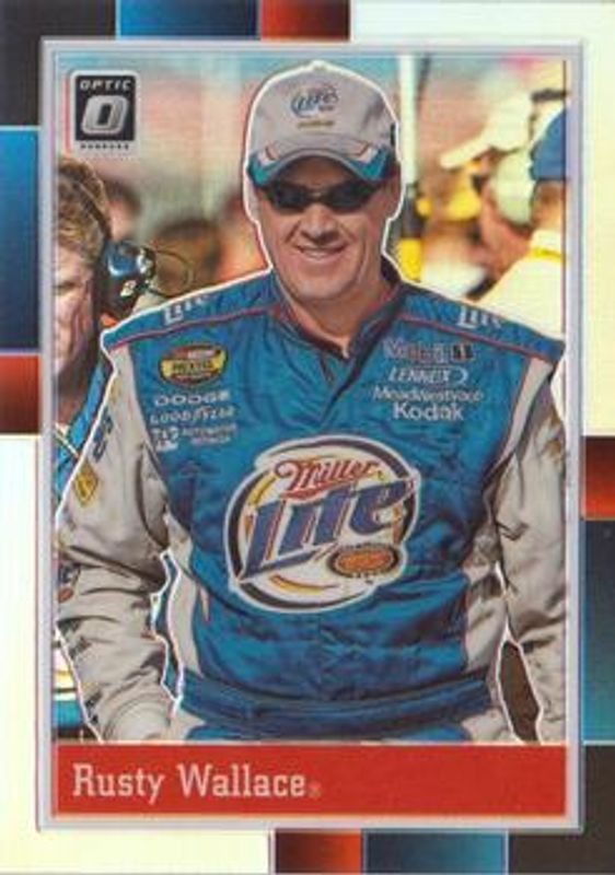 2021 Donruss NASCAR #72 Optic Holo
