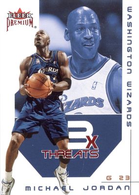 2002 Fleer Premium #7TT Triple Threats - Ruby /100