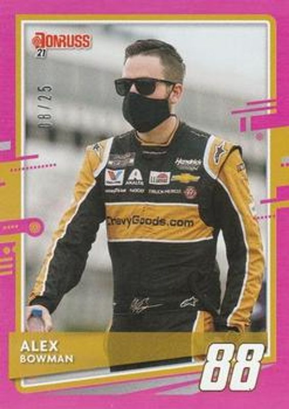 2021 Donruss NASCAR #45 Pink /25