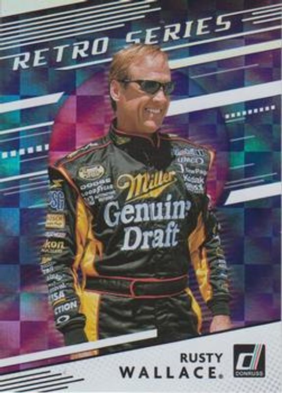 2021 Donruss NASCAR #RS10 Retro Series Checkers