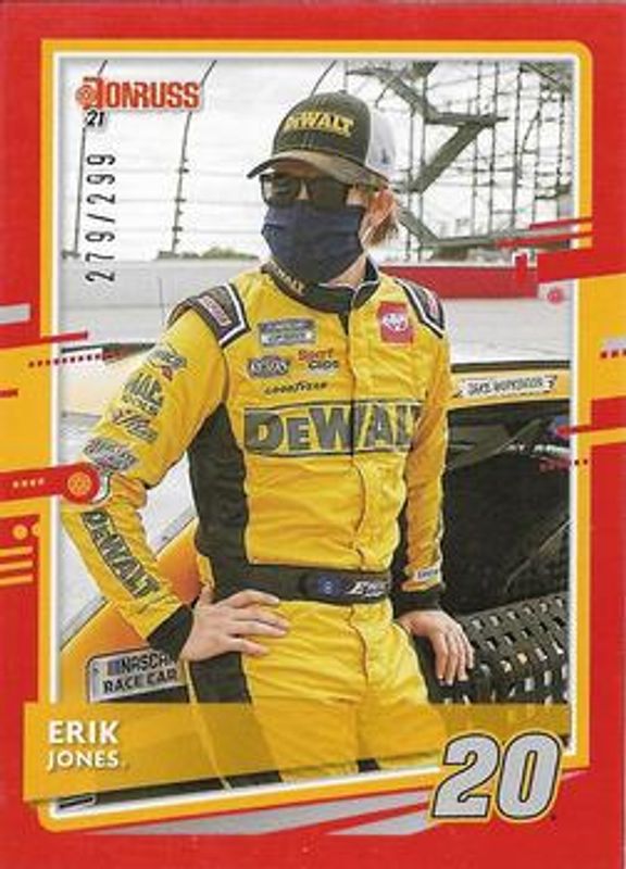 2021 Donruss NASCAR #59 Red /299
